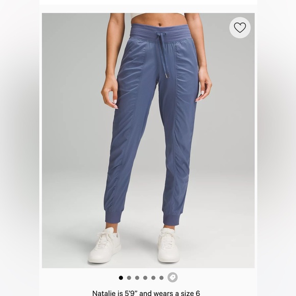 Dance Studio Mid-Rise Jogger
Full Length in Navy - Picture 1 of 4